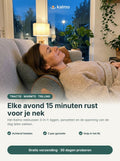 Kalmo nekkussen 3-in-1: elke avond 15 minuten rust voor je nek
